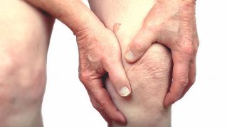 Arthrite et arthrose de l'articulation du genou. 